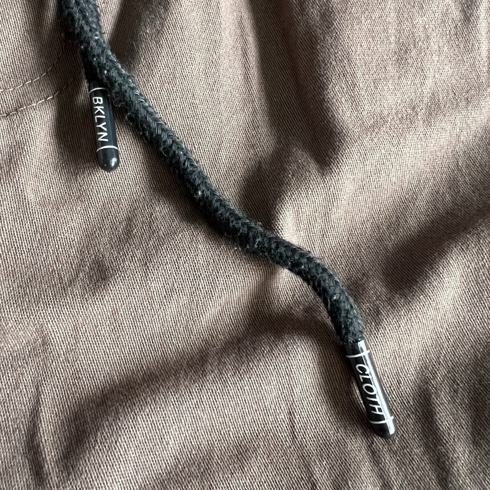 Brooklyn Cloth Pants men's large Pull brown cargo pockets flex stretch 29 inseam - Picture 11 of 15